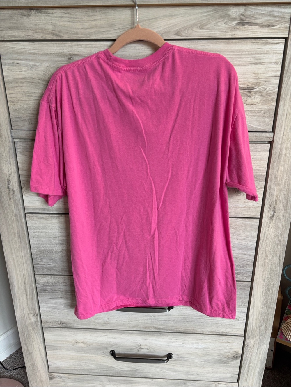 Natural Life vibrant pink BoHo T-shirt oversize, small - Picture 3 of 3
